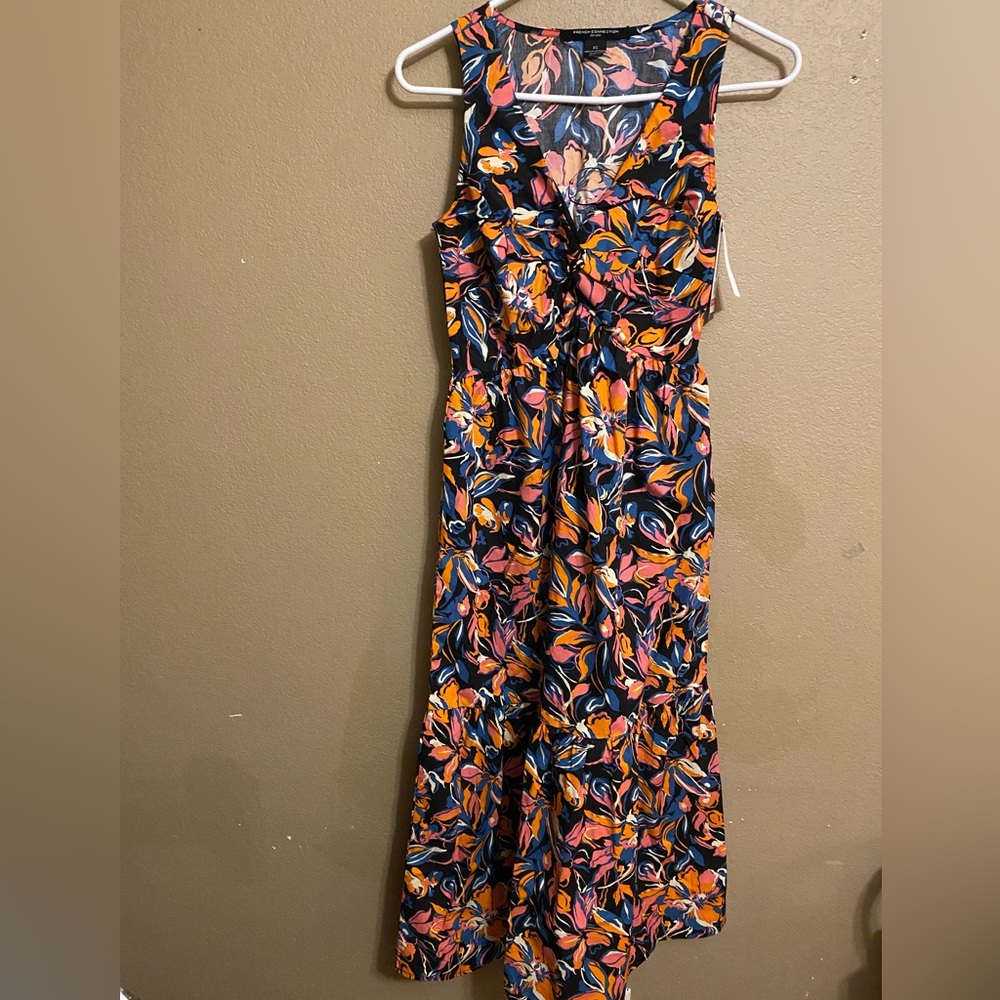 Floral V-Neck Maxi Sun Dress French Connection